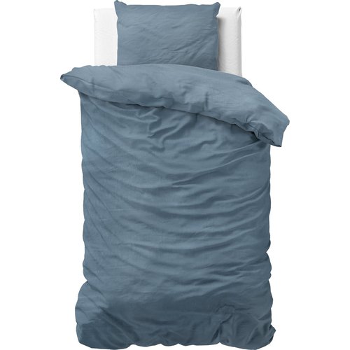 Dreamhouse Dekbedovertrek Stone washed Blue