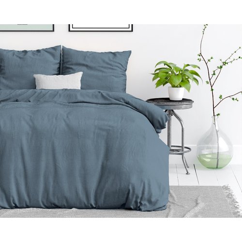 Dreamhouse Dekbedovertrek Stone washed Blue