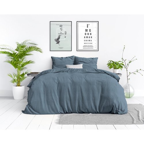 Dreamhouse Dekbedovertrek Stone washed Blue