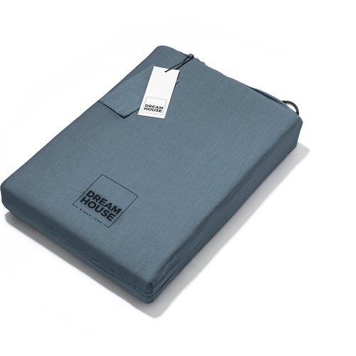 Dreamhouse Dekbedovertrek Stone washed Blue
