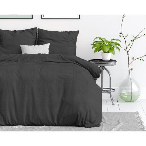 Dreamhouse Dekbedovertrek Stone washed Anthracite