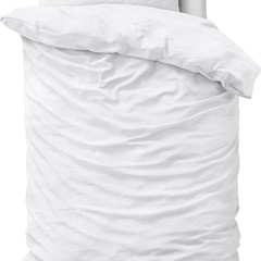 Dreamhouse Dekbedovertrek Stone washed White