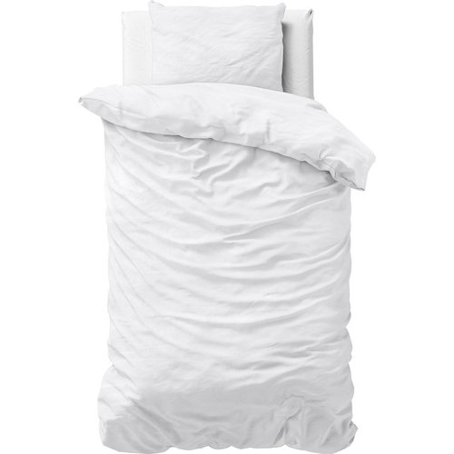 Dreamhouse Dekbedovertrek Stone washed White