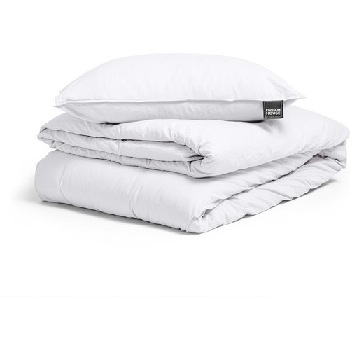 Dreamhouse Dekbedovertrek Stone washed White