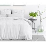 Dreamhouse Dekbedovertrek Stone washed White