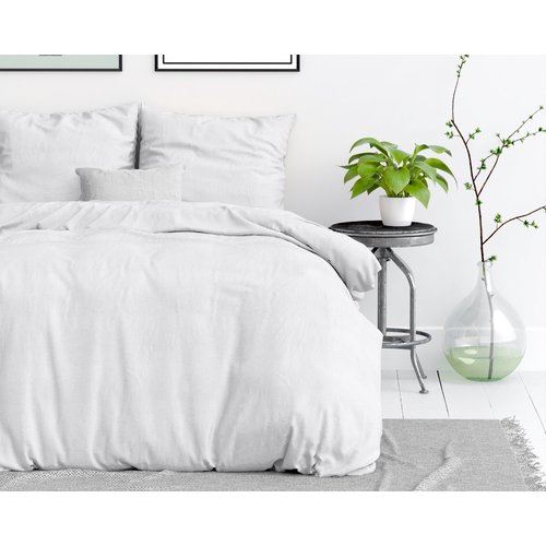Dreamhouse Dekbedovertrek Stone washed White