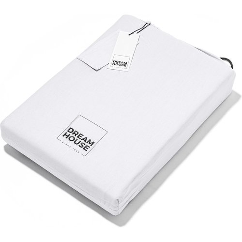 Dreamhouse Dekbedovertrek Stone washed White
