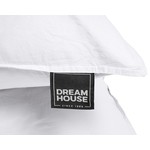 Dreamhouse Dekbedovertrek Stone washed White