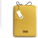 Dreamhouse Dekbedovertrek Stone washed Mustard