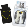 Animal Pictures Dekbedovertrek Pinguin Glow in the Dark - (Let op - Met extra grote sloop 70x90cm) - Katoen