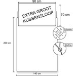 Astronaut Dekbedovertrek Spaceboard Champion - (Let op - Met extra grote sloop 70x90cm) - Polyester