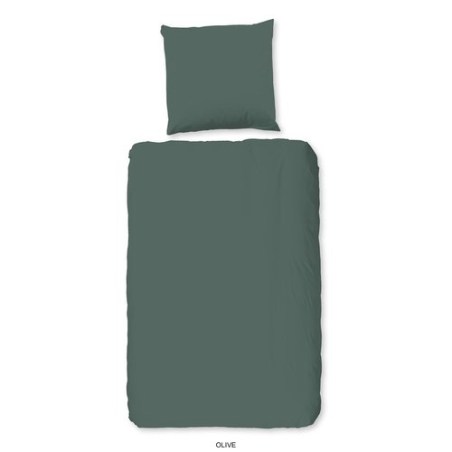 Good morning Dekbedovertrek kids - katoen sv olijf