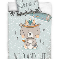 Animal Pictures Dekbedovertrek Wild and Free - Eenpersoons - 140  x 200 cm - Katoen