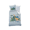 Matt & Rose Dekbedovertrek Dino Jungle - Eenpersoons - 140  x 200 cm - Katoen