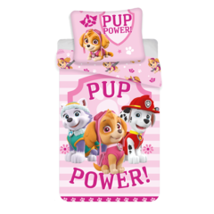 Paw Patrol BABY dekbedovertrek Pup Power - 100 x 135 cm - Katoen