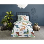 Good morning Dekbedovertrek 140x220 kids Dino - nr.30337 multi