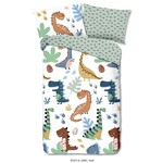 Good morning Dekbedovertrek 140x220 kids Dino - nr.30337 multi