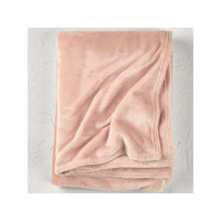 De Witte Lietaer Fleece deken Snuggly Blush- 150 x 200 cm - Roze