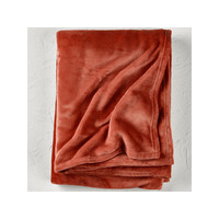 De Witte Lietaer Fleece deken Snuggly Caramel - 150 x 200 cm - Bruin