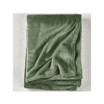 De Witte Lietaer Fleece deken Snuggly Khaki - 150 x 200 cm - Groen