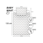 Paw Patrol BABY dekbedovertrek Pup Power - 100 x 135 cm - Katoen