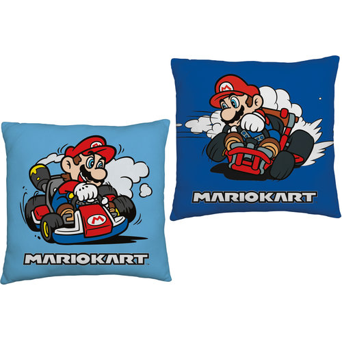 Super Mario Kussen Mariokart - 40 x 40 cm - Polyester