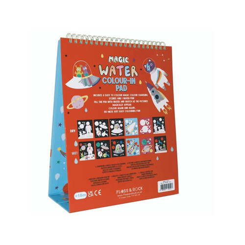 Floss & Rock Space - Water Flip Kaarten - 26 x 20 x 9cm