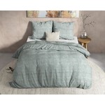 Dreamhouse Dekbedovertrek Flanel Double Face Taupe/White 140 x 220