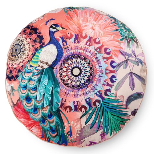 HIP Gevuld kussen 55cm diameter polyester - nr.30362 multi