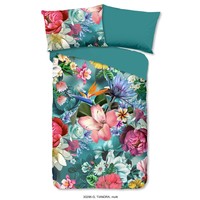 Good morning Dekbedovertrek Tiandra - nr.30296 petrol