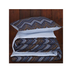 De Witte Lietaer Dekbedovertrek Sioux Blue Grey - Katoen Flanel