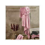 De Witte Lietaer Fleece deken Cosy Dusty Rose - 150 x 200 cm - Roze