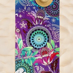 HIP Strandlaken Axelle - 100x180 velours HIP nr.30364 multi