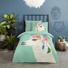 Good morning Dekbedovertrek Joey kids - nr.20065 mint