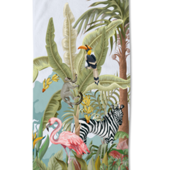 Good morning Strandlaken Jungle - 75x150 poly velours kids Good Morning nr.10035 multi