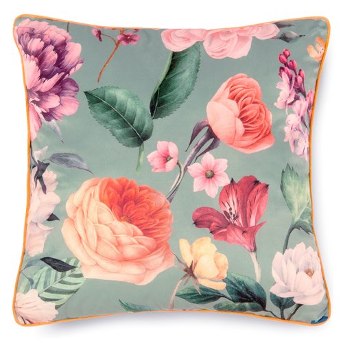 Descanso Gevuld kussen Fiori -1-48x48 polyester Descanso nr.30228 sand