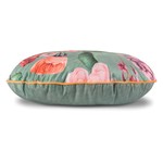 Descanso Gevuld kussen Fiori - 55cm diameter polyester Descanso nr.30228 zand