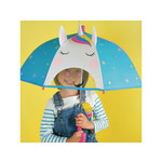 Floss & Rock Paraplu, Unicorn 3D - 54 cmx60 cm - Verandert van kleur!