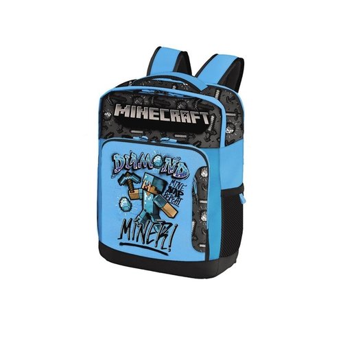 Minecraft Rugzak Diamond Miner - 42x31x12 cm - Polyester