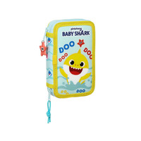 Baby Shark Gevuld Etui Beach Day - 28 stuks - 19,5x12,5x4 cm - Polyester