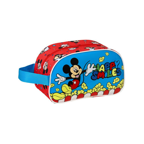 Disney Mickey Mouse Toilettas, Happy Smiles - 26x15x12 cm - Polyester