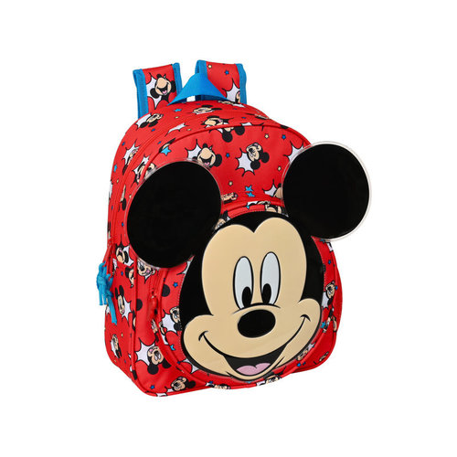 Disney Mickey Mouse Rugzak, Happy Smiles - 34x28x10 cm - Polyester