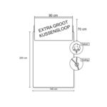 Jurassic World Dekbedovertrek Roar Glow in the Dark - (Let op - Met extra grote sloop 70x90cm) - Katoen