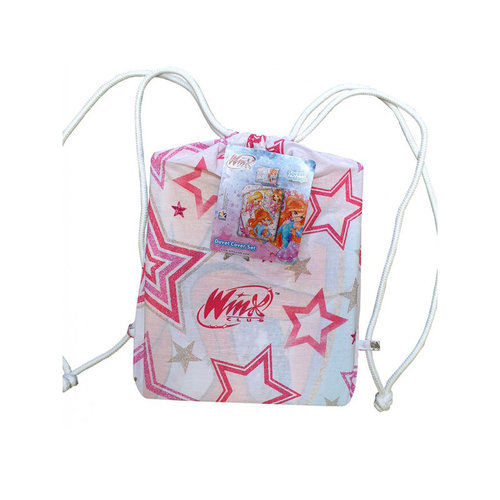 Winx Club Dekbedovertrek Bloom- (Let op - Met extra grote sloop 70x90cm) - Katoen