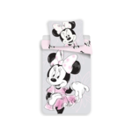 Disney Minnie Mouse Dekbedovertrek, Beautiful - (Let op - Met extra grote sloop 70x90cm) - Katoen
