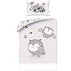Animal Pictures BABY Dekbedovertrek Uil - 100 x 135 cm - Katoen