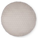 Descanso Gevuld kussen 55cm diameter polyester Descanso nr.30502 zand