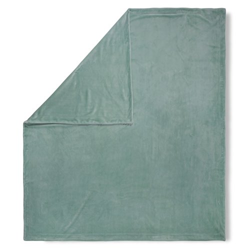 HIP Plaid 160x180 polyester uni nr.0300 aqua