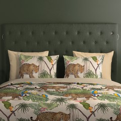 Good morning Dekbedovertrek Tropical - nr.30452 zand