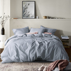 Moodit Dekbedovertrek Basil Stone Blue - Katoen